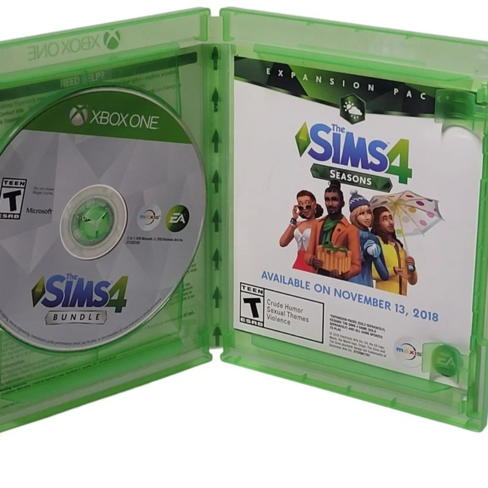 The Sims 4: Cats & Dogs Bundle - Microsoft Xbox One Complete With Insert 2- In 1
